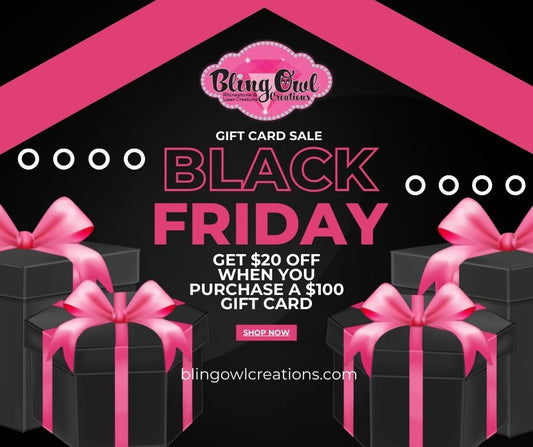 Bling Owl Creations Gift Cards