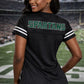 MSU Football Bling Jersey Scatter S Womens Cut
