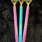 Diamond Ballpoint Pens - Purple/Teal