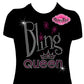 bling queen diva crown queen rhinestones sparkle bling
