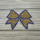 Cheer Bow Bling Decal