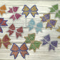 Cheer Bow Bling Decal