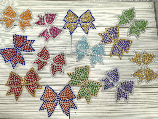Cheer Bow Bling Decal