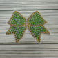 Cheer Bow Bling Decal