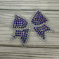 Cheer Bow Bling Decal