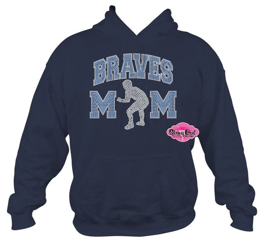 Braves Wrestling Mom Sweatshirt