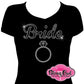 Bride_with_ring bride_to_bling chic_and_classy outfit bachelorette_bling_outfit bridal_shower_tee trendy_bride_to_be shirt rhinestone_royalty sparkle_on_your_day ladies_bling_shirt bling_babes wedding_bling_shirt