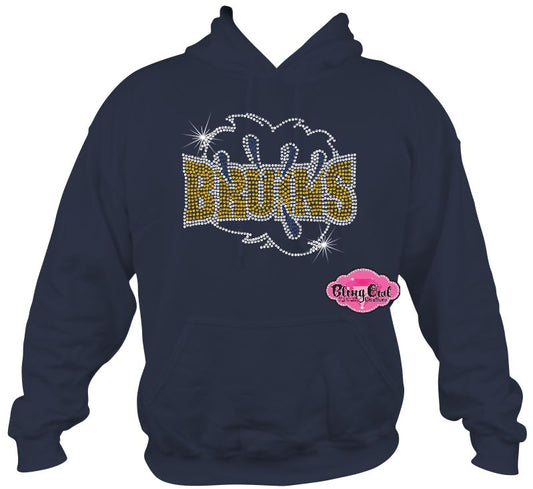 Bruins Paw Sweatshirt Hoodie Adult Unisex