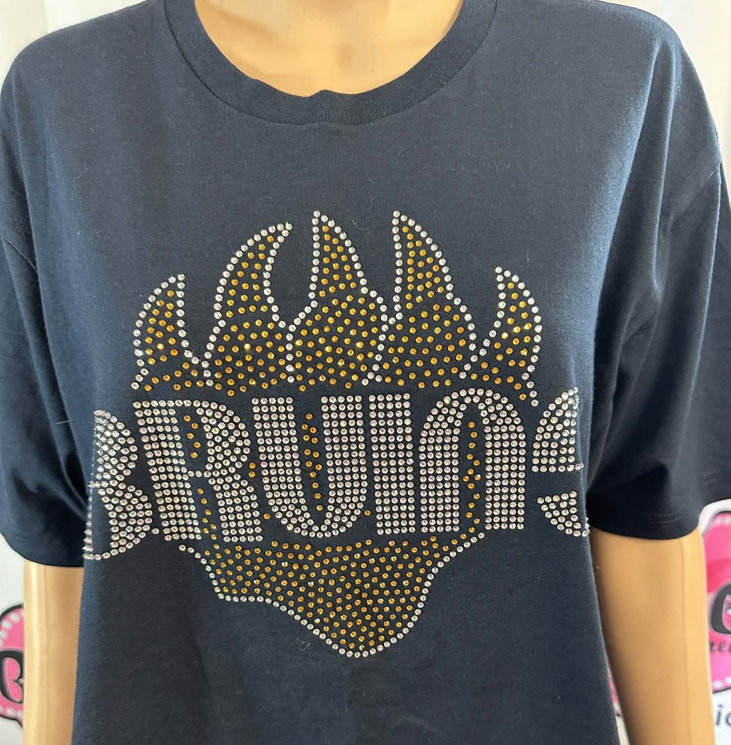 Bruins Large Paw Short Sleeve Unisex (Sample)