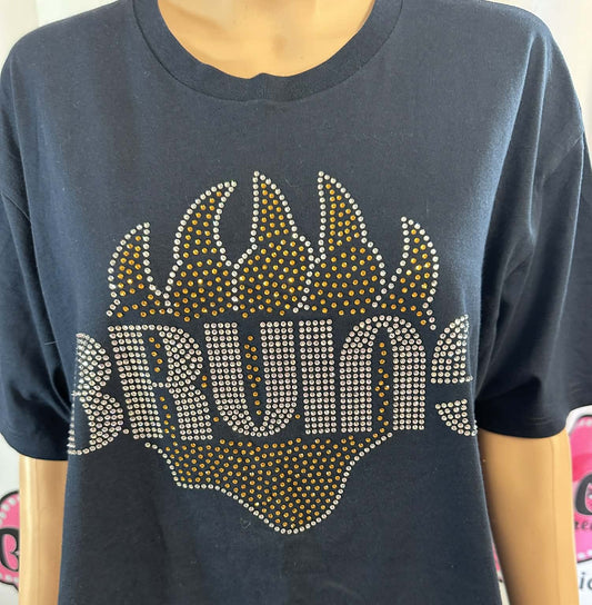 Bruins Large Paw Short Sleeve Unisex (Sample)