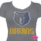 western_branch bruins face school logo spirit_wear rhinestones sparkle bling