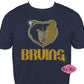 western_branch bruins face school logo spirit_wear rhinestones sparkle bling