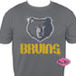 Bruins Face Short Sleeve Adult Unisex