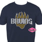 western_branch bruins spirit_wear bear claw rhinestones sparkle bling