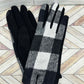 Buffalo Plaid Womens Gloves