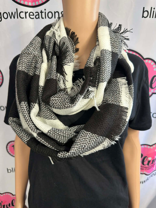 Buffalo Plaid Infinity Scarf