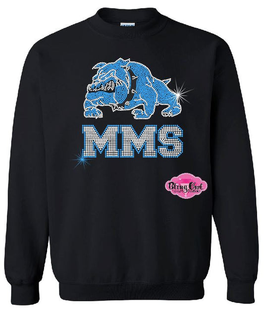 Bulldogs MMS Adult Unisex Crewneck