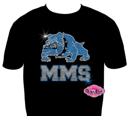 Bulldogs MMS Adult Unisex Scoop Neck