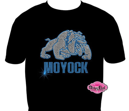 Bulldogs Moyock Adult Unisex Scoop Neck