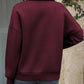 VT Quarter Zip Maroon Pullover