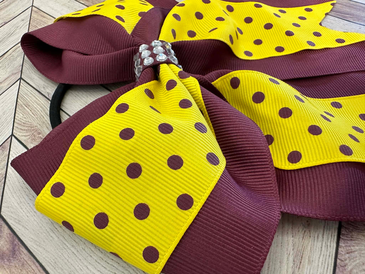 Hair Bow Ponytail Holder