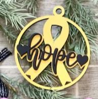 Cancer Awareness Ornament