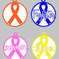 Cancer Awareness Ornament
