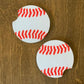 Baseball Car Coasters Neoprene