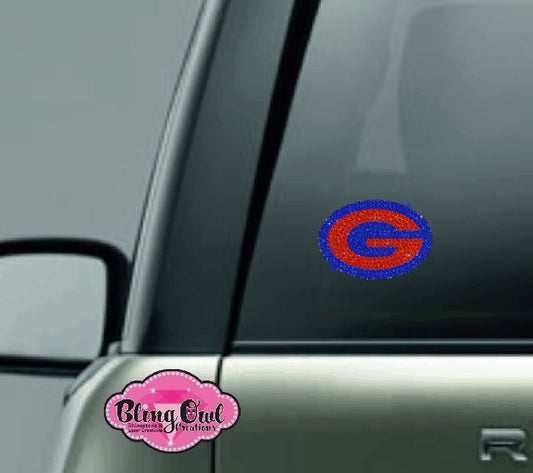 Grassfield G Bling Decal