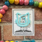 Cat Face Bookmark, book lovers, reading
