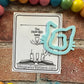 Cat Face Bookmark, book lovers, reading