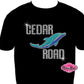 cedar_road_dolphins team_shirt school_spirit_wear rhinestones sparkle bling
