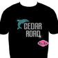 cedar_road_dolphins team_shirt school_spirit_wear rhinestones sparkle bling