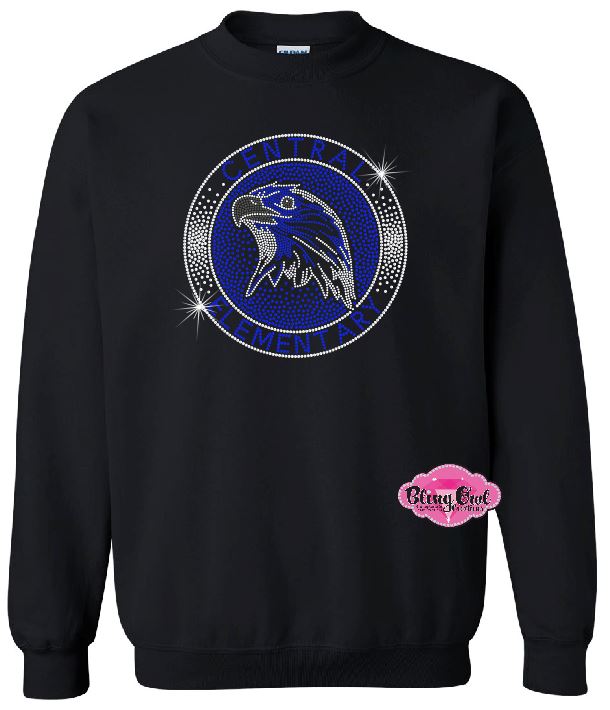 Central Eagles Circle Adult Unisex Crewneck