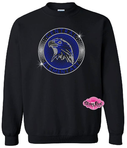 Central Eagles Circle Adult Unisex Crewneck