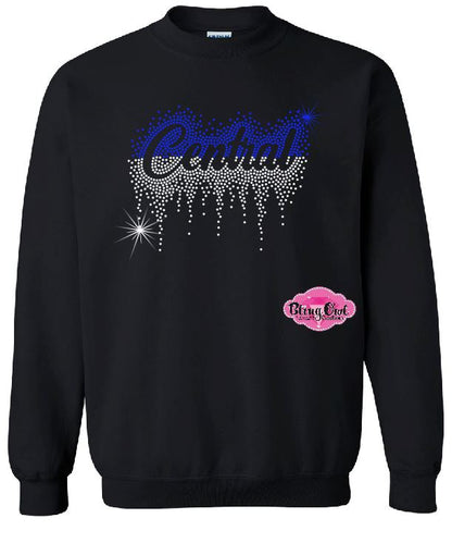 Central Drip Adult Unisex Crewneck
