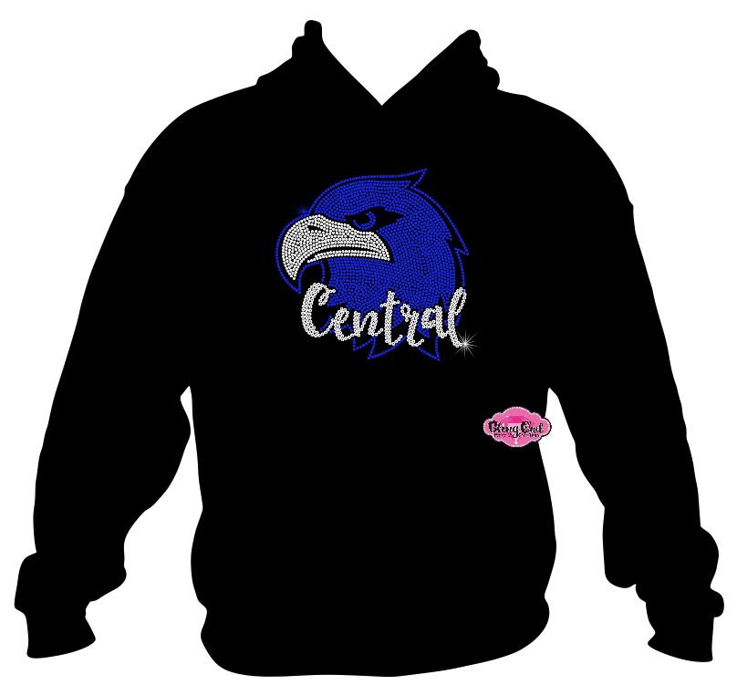 Central Eagles Face Adult Unisex Sweatshirt