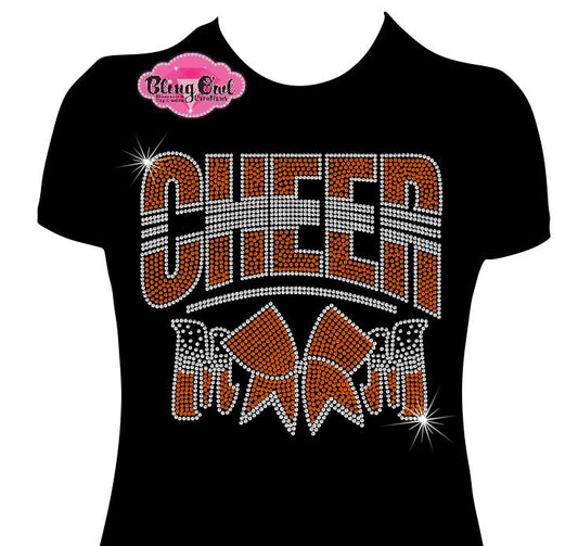 cheer_mom shirt cheer_wear rhinestones sparkle bling