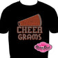 cheer_grams with_megaphone school_spirti_wear rhinestones sparkle bling