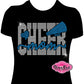 cheer_mom heart shirt rhinestones sparkle bling cheerleading