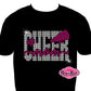 cheer_mom heart shirt rhinestones sparkle bling cheerleading