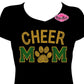 Cheer Mom Paw 2 (Rhinestone design)