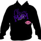cheer_mom with megaphone rhinestones sparkle bling