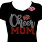 Cheer Mom Pom 2 (Rhinestone Design)