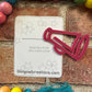 Cheer megaphone Bookmark, book lovers, reading
