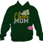 Cheer Mom Megaphone 3 Sweatshirt Adult Unisex