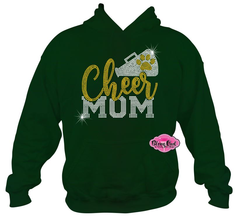 Cheer Mom Megaphone 3 Sweatshirt Adult Unisex