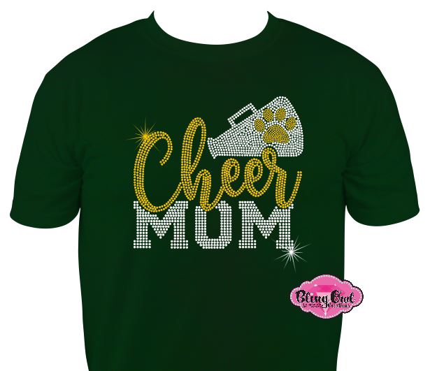 Cheer Mom Megaphone 3 Short Sleeve Adult Unisex