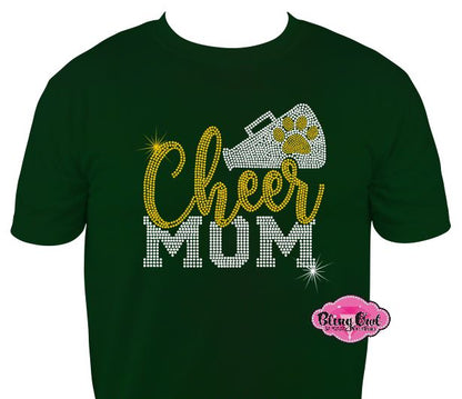 Cheer Mom Megaphone 3 Short Sleeve Adult Unisex