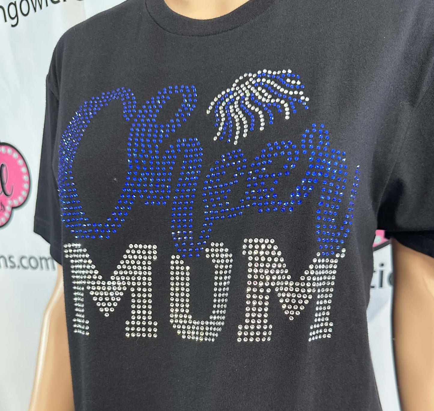 Cheer Mom Pom Unisex Short Sleeve (Sample)
